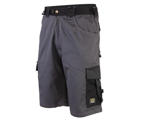 SPODNIE KRÓTKIE SEVEN KINGS DRIVE STALOWY