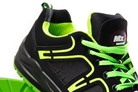 PÓŁBUT MAX - POPULAR FLUO S1 - Zielony/Czarny