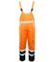 SPODNIE OGRODNICZKI BENEFIT HI-VI - KAT.II KLASA 2 - Pomarańczowy