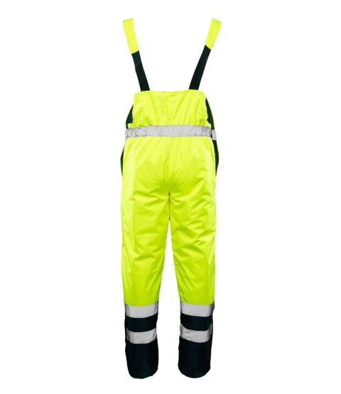 SPODNIE OGRODNICZKI BENEFIT HI-VI - KAT.II KLASA 2 - Pomarańczowy