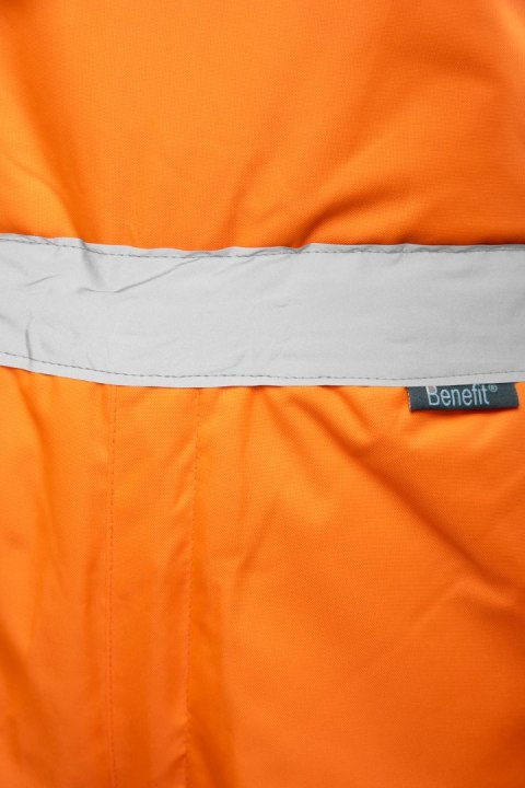 SPODNIE OGRODNICZKI BENEFIT HI-VI - KAT.II KLASA 2 - Żółty