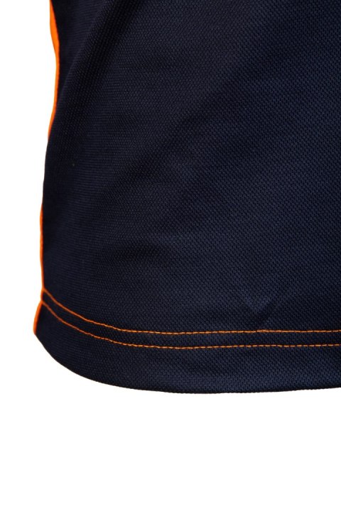 KOSZULKA BRIXTON FLASH DŁUGI RĘKAW 50/50 POMARAŃCZ/GRANAT