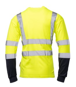 KOSZULKA BRIXTON FLASH DŁUGI RĘKAW 50/50 ŻÓŁTY/GRANAT