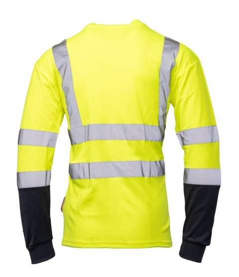 KOSZULKA BRIXTON FLASH DŁUGI RĘKAW 50/50 ŻÓŁTY/GRANAT