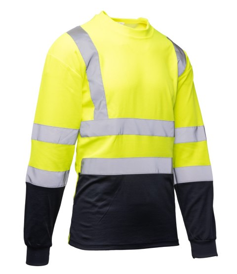 KOSZULKA BRIXTON FLASH DŁUGI RĘKAW 50/50 ŻÓŁTY/GRANAT