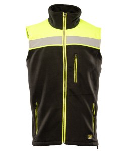 RIVAL KAMIZELKA POLAR - CZARNO-Żółty SEVEN KINGS