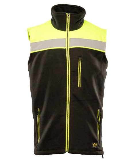 RIVAL KAMIZELKA POLAR - CZARNO-Żółty SEVEN KINGS