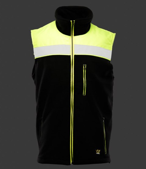 RIVAL KAMIZELKA POLAR - CZARNO-Żółty SEVEN KINGS