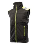 RIVAL KAMIZELKA SOFTSHELL - SEVEN KINGS - Czarny-Żółty
