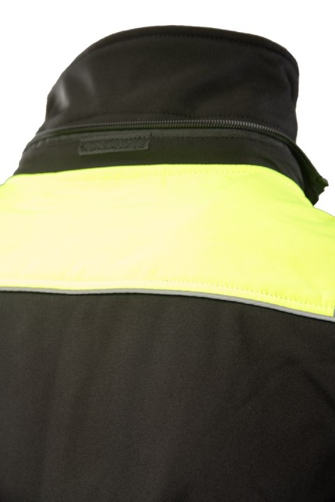 RIVAL KAMIZELKA SOFTSHELL - SEVEN KINGS - Czarny-Żółty