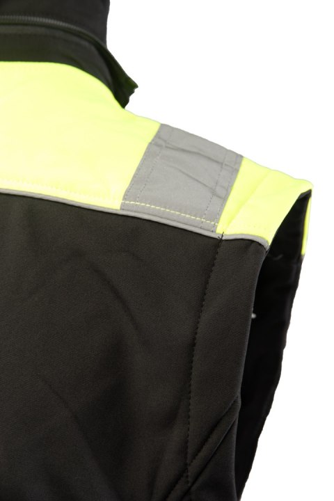 RIVAL KAMIZELKA SOFTSHELL - SEVEN KINGS - Czarny-Żółty