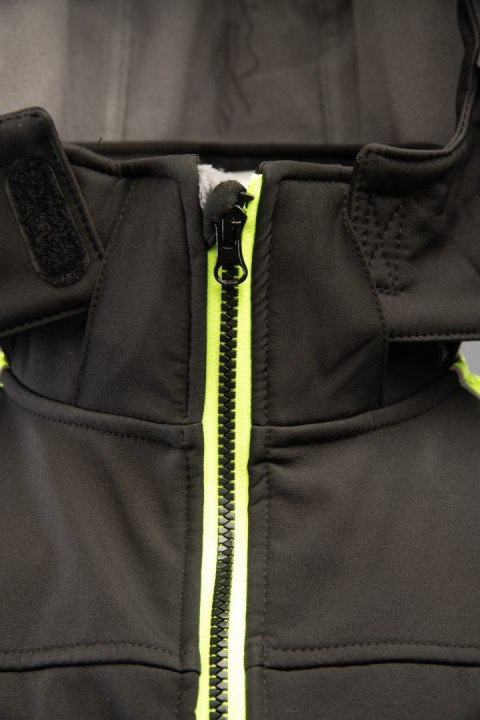 RIVAL KAMIZELKA SOFTSHELL - SEVEN KINGS - Czarny-Żółty