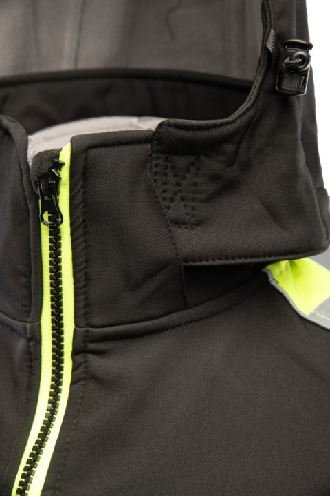 RIVAL KAMIZELKA SOFTSHELL - SEVEN KINGS - Czarny-Żółty