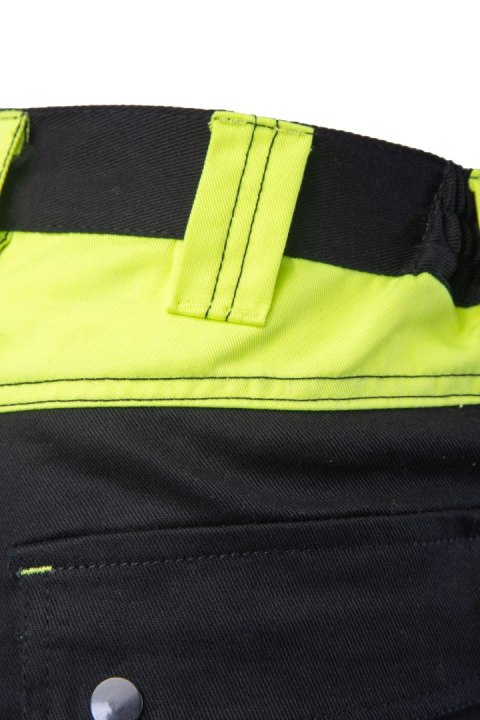 SEVEN KINGS SPODNIE DO PASA SOLAR - Czarny-Żółty