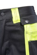SEVEN KINGS SPODNIE DO PASA SOLAR - Czarny-Żółty