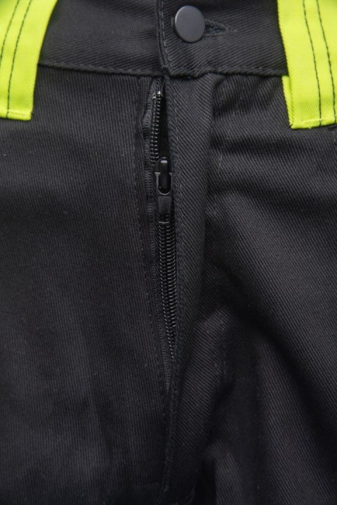 SEVEN KINGS SPODNIE DO PASA SOLAR - Czarny-Żółty