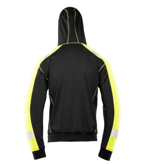 BLUZA DRESOWA Z KAPTUREM SEVEN KINGS RIVAL - Czarny-Żółty