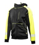 BLUZA DRESOWA Z KAPTUREM SEVEN KINGS RIVAL - Czarny-Żółty