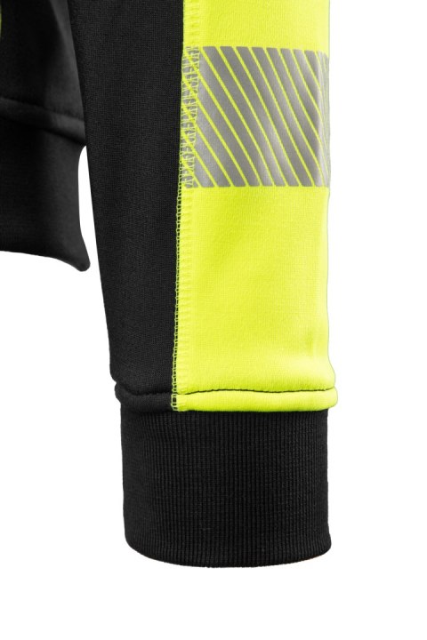 BLUZA DRESOWA Z KAPTUREM SEVEN KINGS RIVAL - Czarny-Żółty