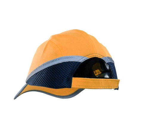 PRZEMYSŁOWY HEŁM LEKKI BUMPCAP HI VI - Pomarańcz (_o) _______a