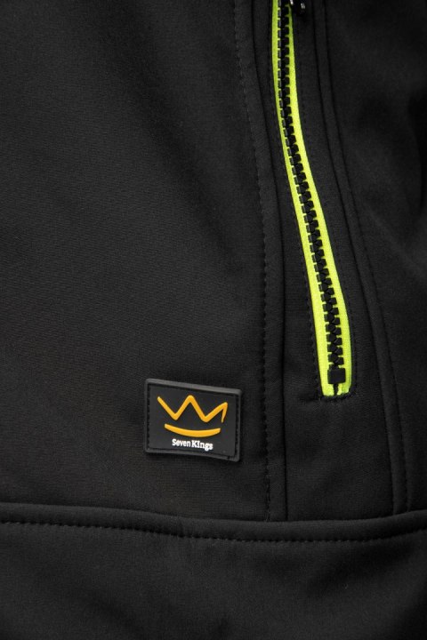 SEVEN KINGS RIVAL SOFTSHELL RIVAL CZARNY/ŻÓŁĆ