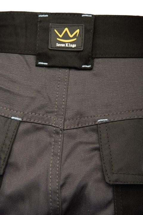 SEVEN KINGS SPODNIE DO PASA DRIVE STALOWY - DAMSKIE
