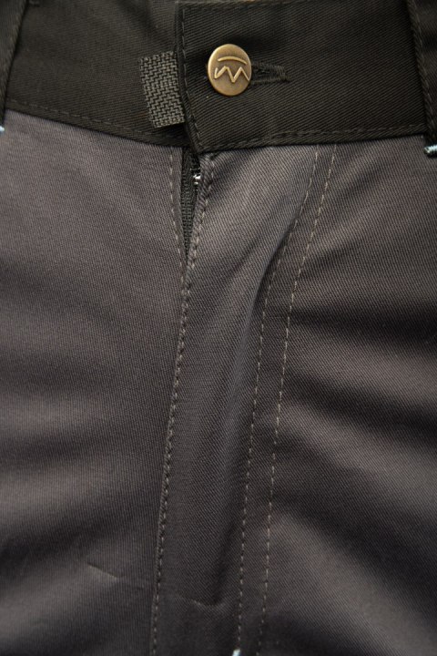 SEVEN KINGS SPODNIE DO PASA DRIVE STALOWY - DAMSKIE