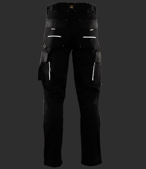 SEVEN KINGS SPODNIE DO PASA DRIVE CZARNE - DAMSKIE