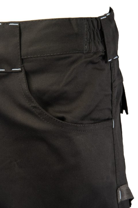 SEVEN KINGS SPODNIE DO PASA DRIVE CZARNE - DAMSKIE