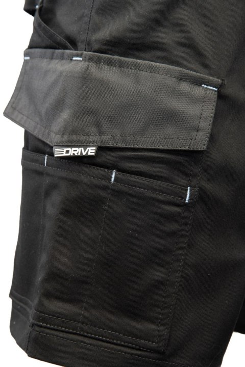 SPODNIE KRÓTKIE SEVEN KINGS DRIVE CZARNE