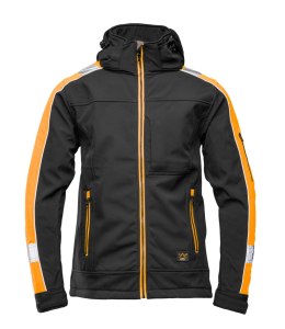 SEVEN KINGS RIVAL SOFTSHELL CZARNY/POMARAŃCZ