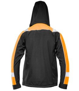 SEVEN KINGS RIVAL SOFTSHELL CZARNY/POMARAŃCZ