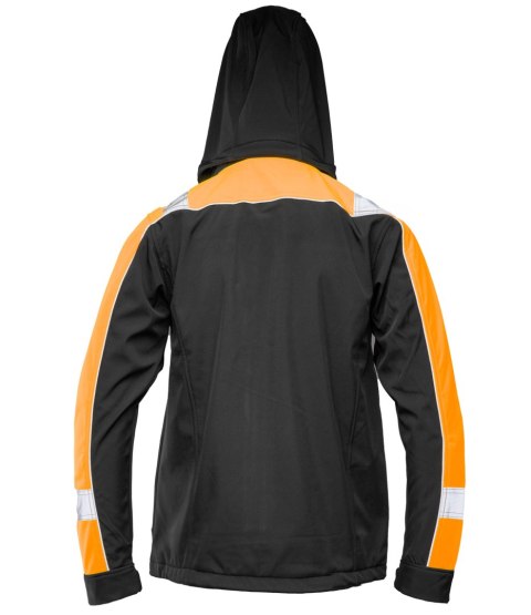 SEVEN KINGS RIVAL SOFTSHELL CZARNY/POMARAŃCZ