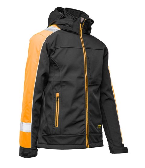 SEVEN KINGS RIVAL SOFTSHELL CZARNY/POMARAŃCZ