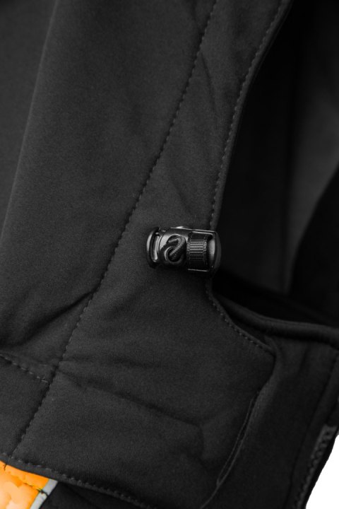 SEVEN KINGS RIVAL SOFTSHELL CZARNY/POMARAŃCZ