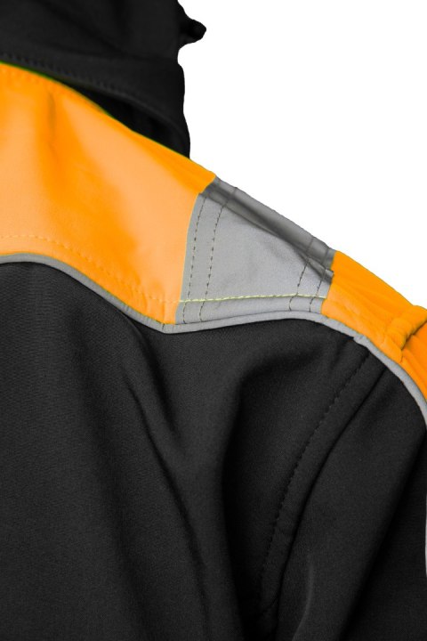 SEVEN KINGS RIVAL SOFTSHELL CZARNY/POMARAŃCZ