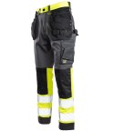 SEVEN KINGS SPODNIE DO PASA FLASH STALOWO/ŻÓŁTY KAT. II SKF01Y