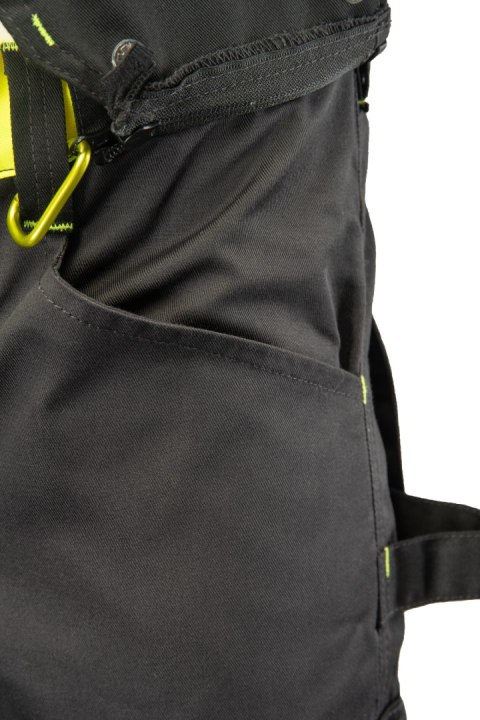 SEVEN KINGS SPODNIE DO PASA FLASH STALOWO/ŻÓŁTY KAT. II SKF01Y