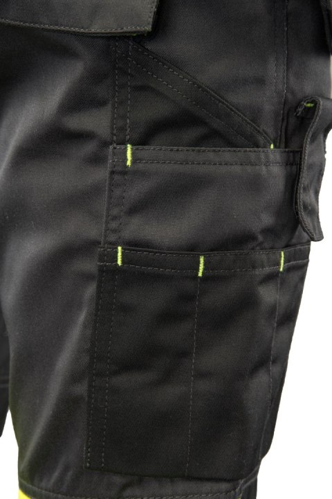 SEVEN KINGS SPODNIE DO PASA FLASH STALOWO/ŻÓŁTY KAT. II SKF01Y