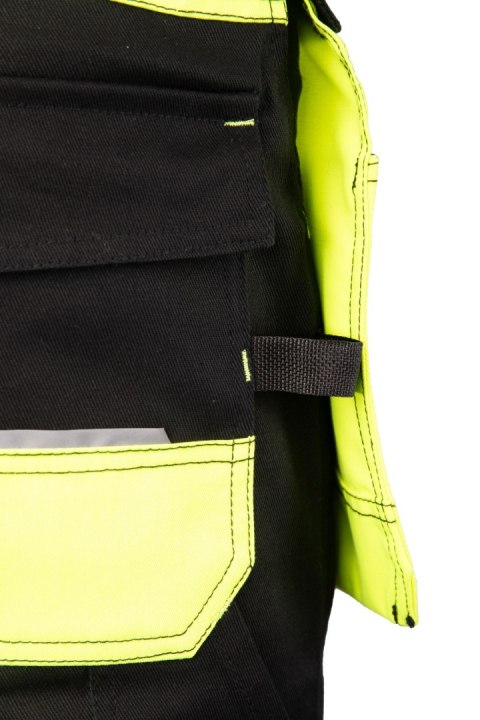 SEVEN KINGS SPODNIE DO PASA SOLAR ODBLASK - Żółty
