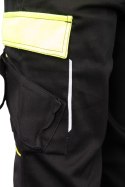 SEVEN KINGS SPODNIE DO PASA SOLAR ODBLASK - Żółty
