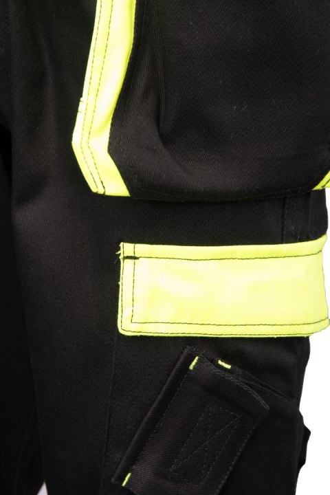 SEVEN KINGS SPODNIE DO PASA SOLAR ODBLASK - Żółty