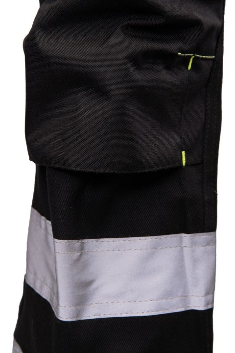 SEVEN KINGS SPODNIE DO PASA SOLAR ODBLASK - Żółty