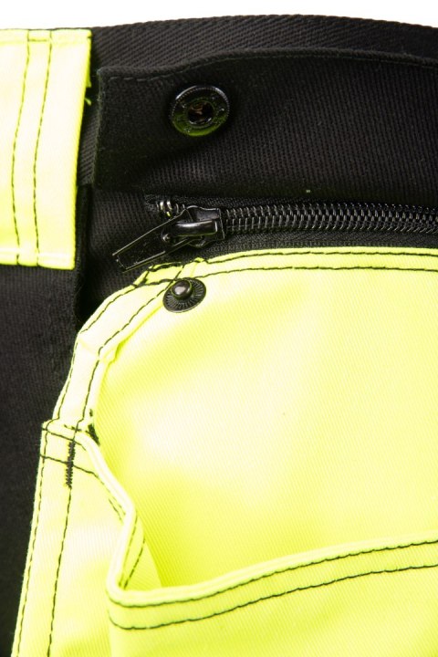 SEVEN KINGS SPODNIE DO PASA SOLAR ODBLASK - Żółty