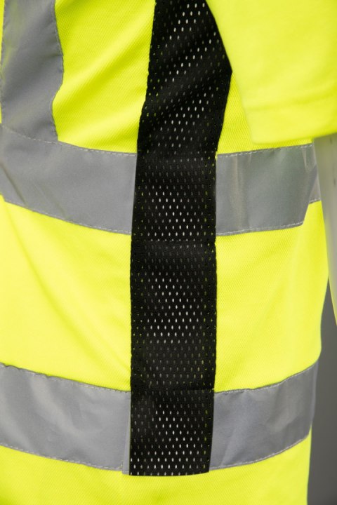 T-SHIRT BRIXTON FLASH SIATKA BF-016-Y ŻÓŁTY