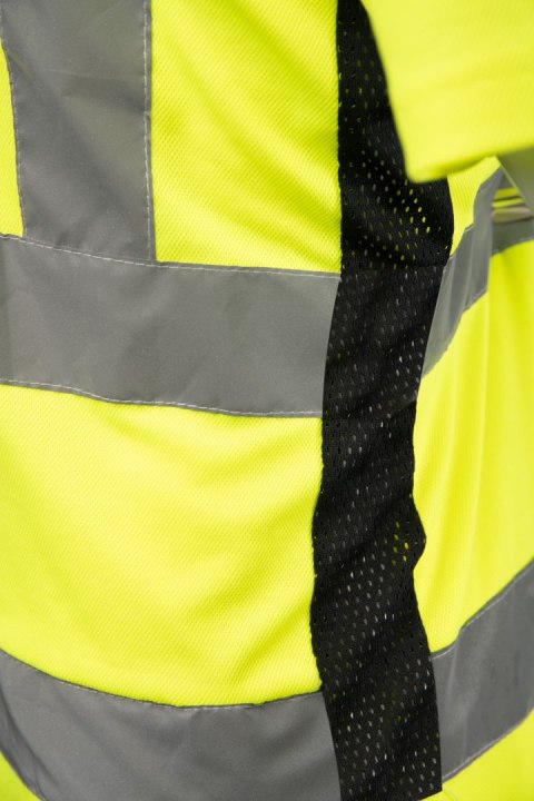 T-SHIRT BRIXTON FLASH SIATKA BF-016-Y ŻÓŁTY