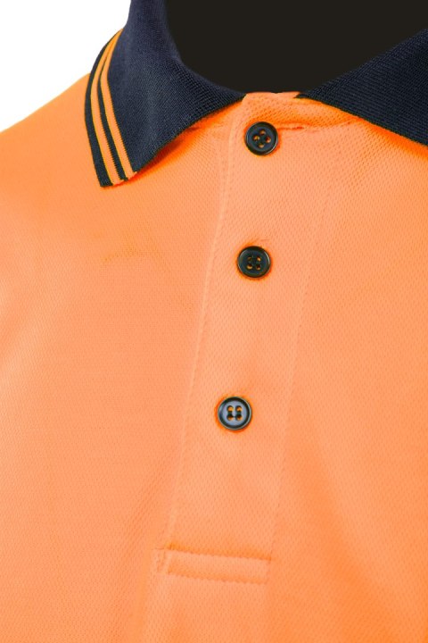 KOSZULKA POLO BRIXTON FLASH 50/50 POMARAŃCZ KAT. II BF012