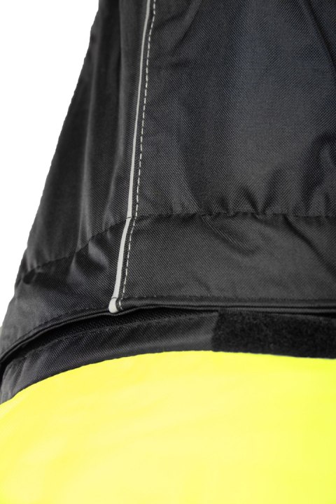 KURTKA SEVEN_KINGS RIVAL CZARNO - ŻÓŁTY