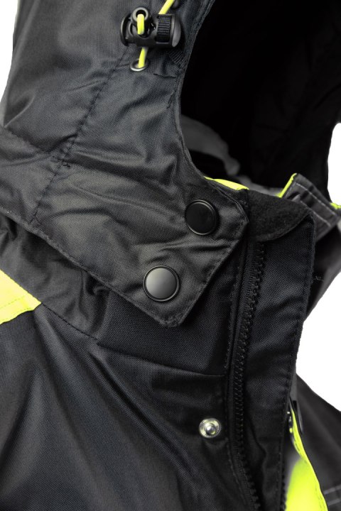 KURTKA SEVEN_KINGS RIVAL CZARNO - ŻÓŁTY