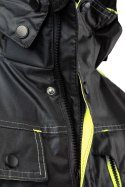 KURTKA SEVEN_KINGS RIVAL CZARNO - ŻÓŁTY